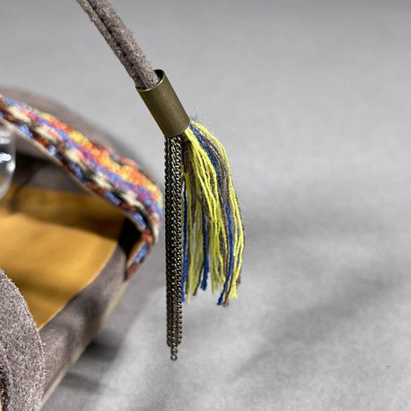 Dolce Vita Embroidered Sandals With Tassels Size 7 - Picture 8 of 11